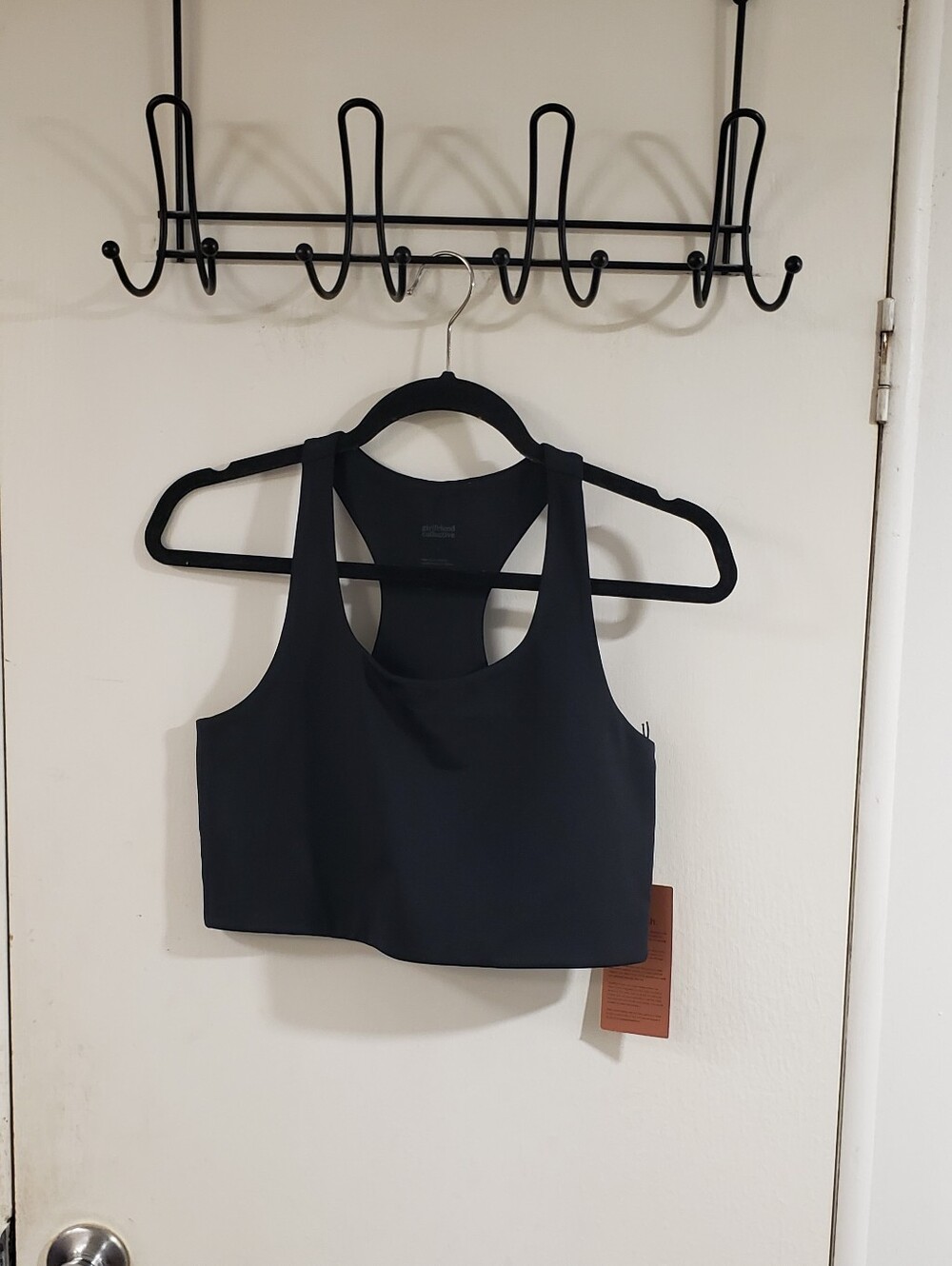🌻Girlfriend Collective Black Racerback Sports Bra